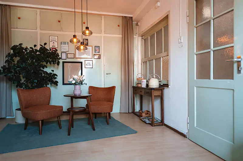 Einblick ins Yoga-Studio inside.