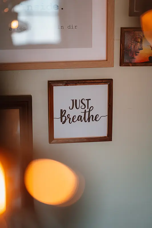 Yoga-Studio inside. Innenansicht